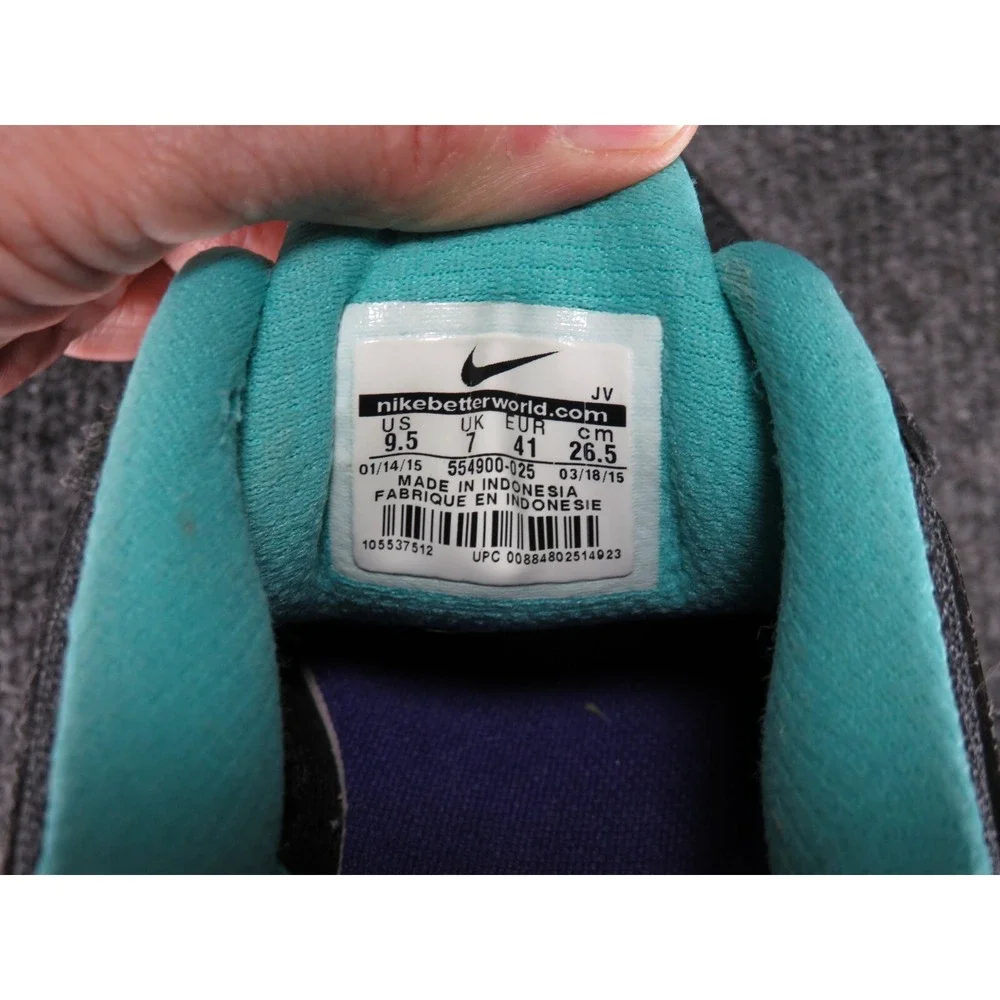 NIKE Revolution 2 Cross Training Running Shoe Sneaker Women's Size 9.5 Pink Teal